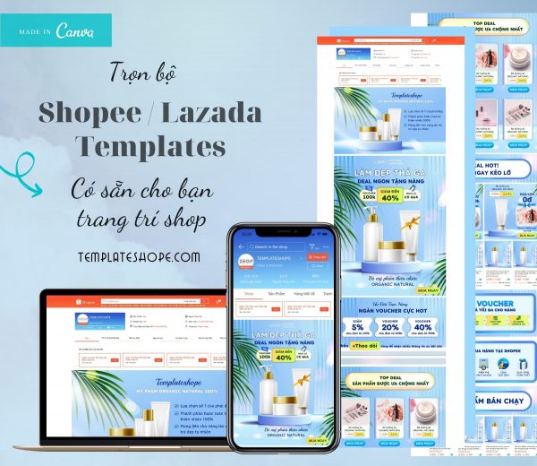 Shopee/Lazada templates