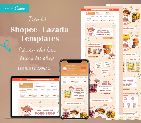 Shopee / Lazada template